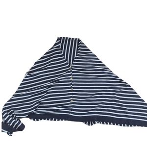Lilly Pulitzer Gold Button Scarf/Wrap